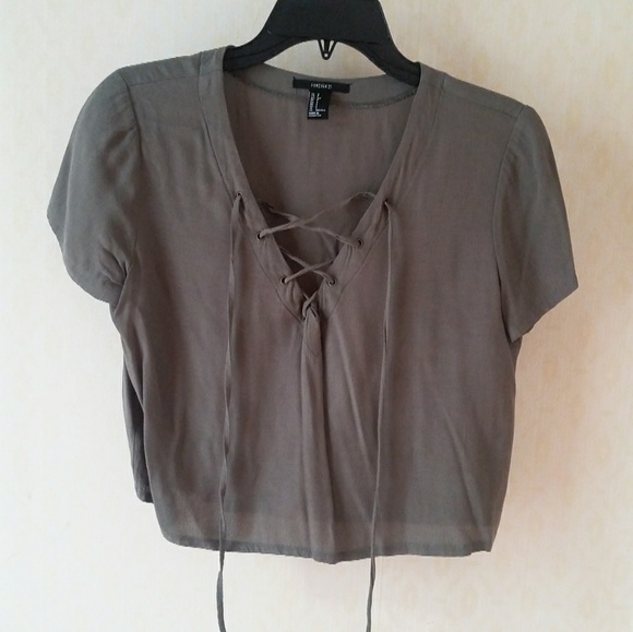 Forever 21 Tops - CrissCross Top